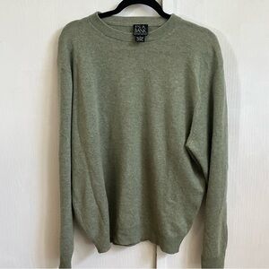 Jos. A. Bank Executive Collection 100% Cashmere Sweater Size L